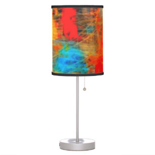 Psychedelic tye dye retro Lamp