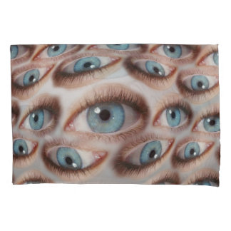 Psychedelic Vision: Abstract Eye Illusion Pillow Case