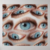 Psychedelic Vision: Abstract Eye Illusion