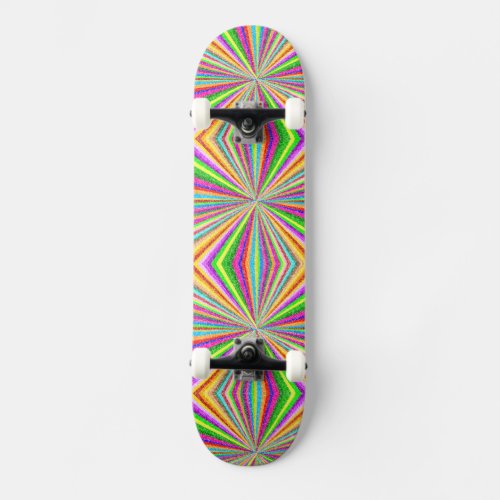 Psychedelic Vortex Skateboard