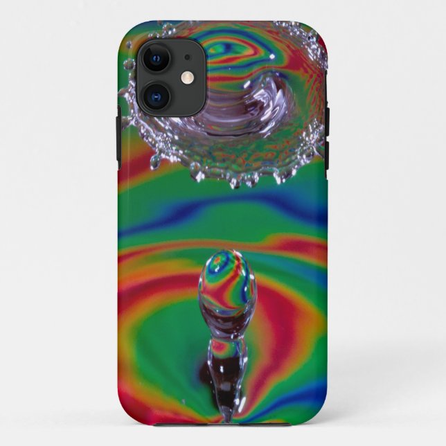 Psychedelic Water Drop iPhone 5 Cover (Back)