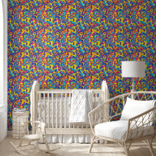 Psychedelic Waves Wallpaper