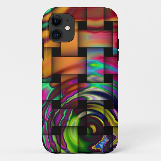 Psychedelic Weave iPhone 5 Case (Back)