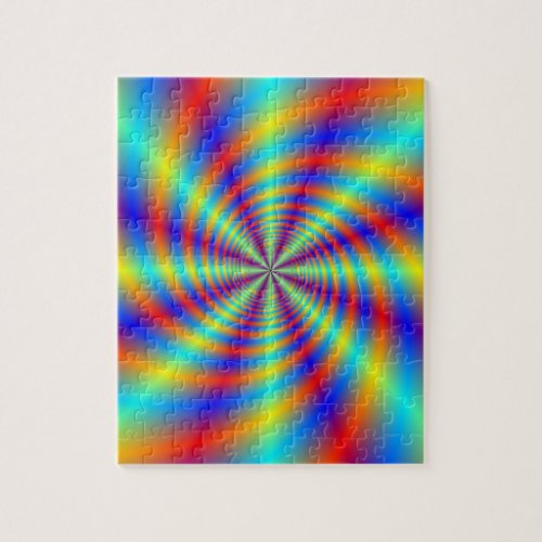 Psychedelic Whirl Puzzle