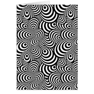 Psychedelic Zebra Cards