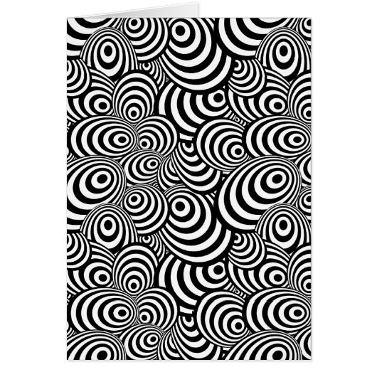 Psychedelic Zebra Cards (Front)