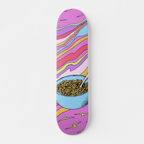Psychedlic Mac N Cheese Skateboard Deck