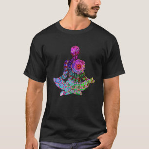 Psychedlic Mandala Design Spiritual New Age Medi T-Shirt