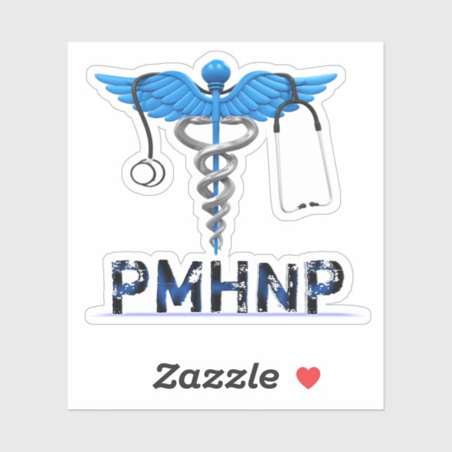 psychiatric mental health nurse practitioner sticker (Sheet)