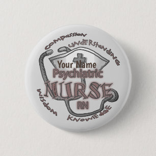 Psychiatric Nurse Axiom Button