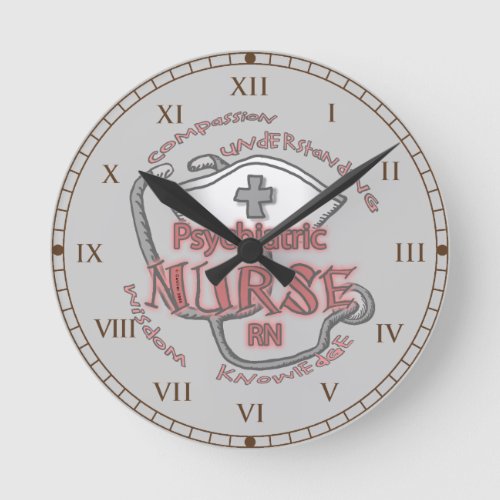 Psychiatric Nurse Axiom  clock