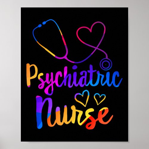 Psychiatric Nurse Week RN Mental Health Nursing Sc Poster