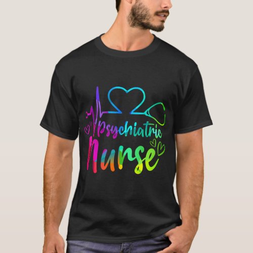 Psychiatric Nurse Week Rn Mental Health Nursing Sc T_Shirt