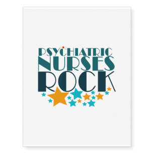 Psychiatric Nurses Rock Temporary Tattoos