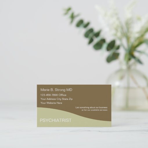 Psychiatrist Business Cards Zazzle 