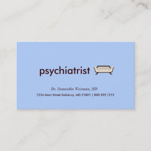 Psychiatrist Business Cards