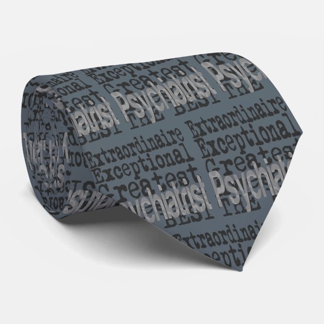 Psychiatrist Extraordinaire Neck Tie (Rolled)