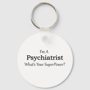 Psychiatrist Keychain