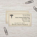 Psychiatrist Mental Health Business Card at Zazzle