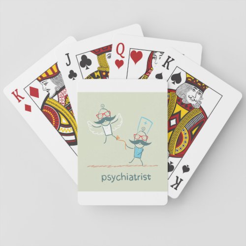 Psychiatrist Playing Cards