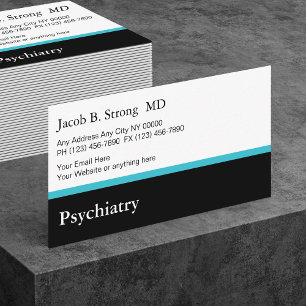 Psychiatry Business Card Template