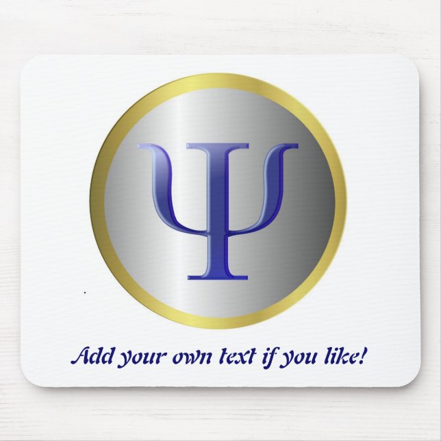 Psychiatry Mousemat Mouse Pad (Front)