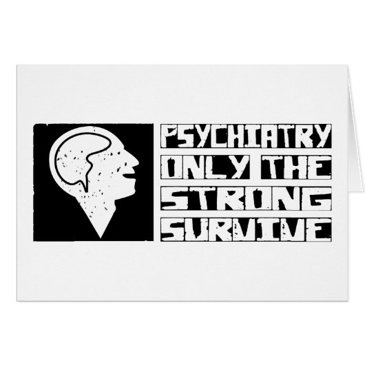 Psychiatry Survive Cards (Front Horizontal)