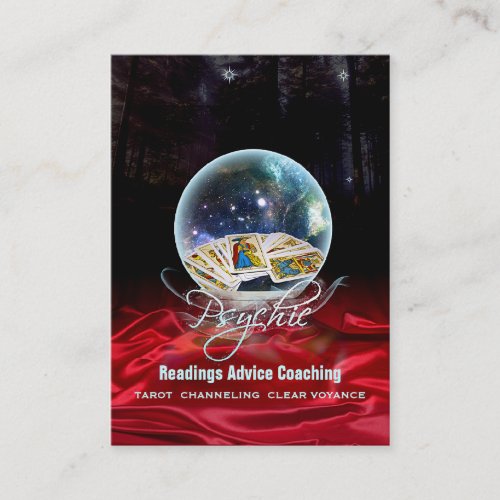 PSYCHIC - Business-, Profile-, Schedule Card Business Card Templates