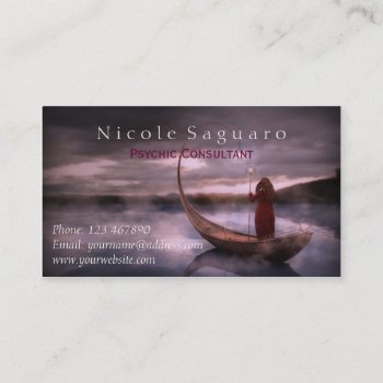 Psychic Consultant Business Card by CalmEnergy at Zazzle