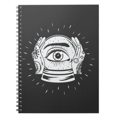 Psychic Crystal Ball Fortune Tellers Notebook