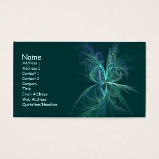 Psychic Business Cards Templates Zazzle Psychic Energy Fractal Business Card