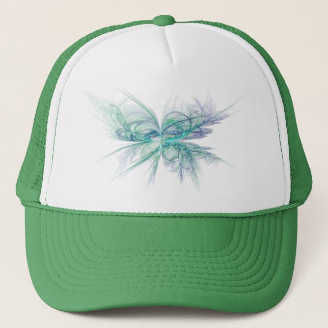 Psychic Energy Fractal Trucker Hat (Front)