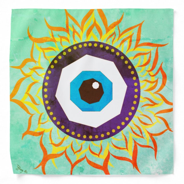 Psychic Evil Eye Bandana (Front)