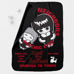 Psychic Eyes Live Baby Blanket