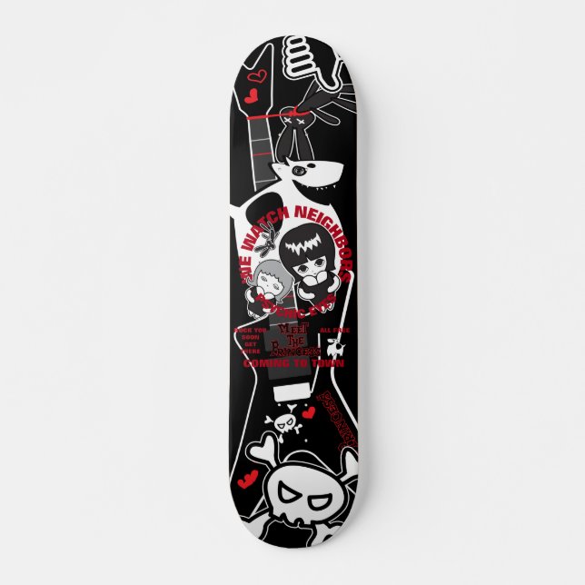 Psychic Eyes Live Special Skateboard (Front)