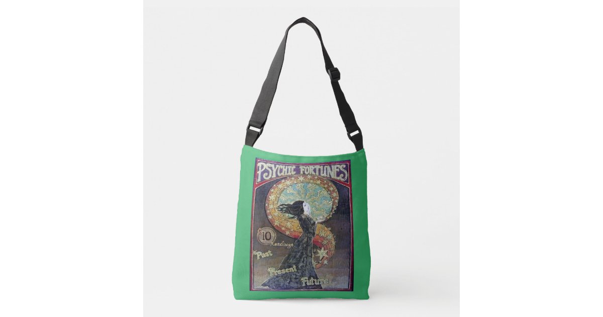 Psychic Fortunes Ephemera Crossbody Bag | Zazzle