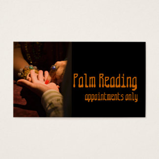 Palm Reading Business Cards 