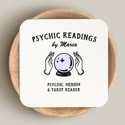 Psychic Medium Crystal Ball Business Card