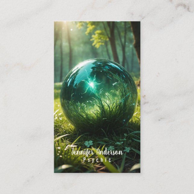 Psychic Medium Healer Business Card (Front)