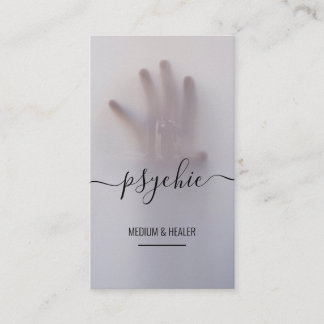 Psychic Medium Healer Business Card