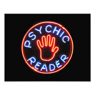 Psychic Reader Neon Sign