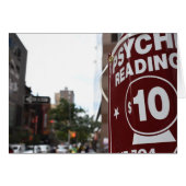 Psychic Readings New York City Street Photography (Front Horizontal)