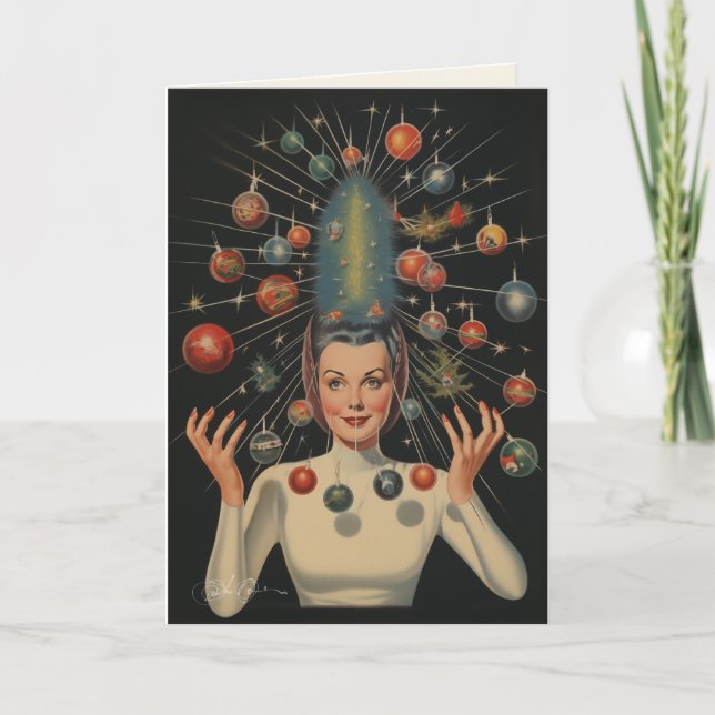 Psychic Season's Greetings Holiday Card (Front)