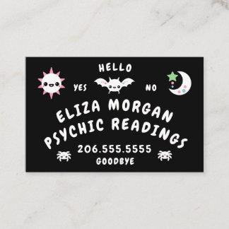 Psychic Talking Board Business Card