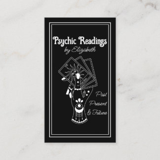 Psychic Tarot Reader Business Card