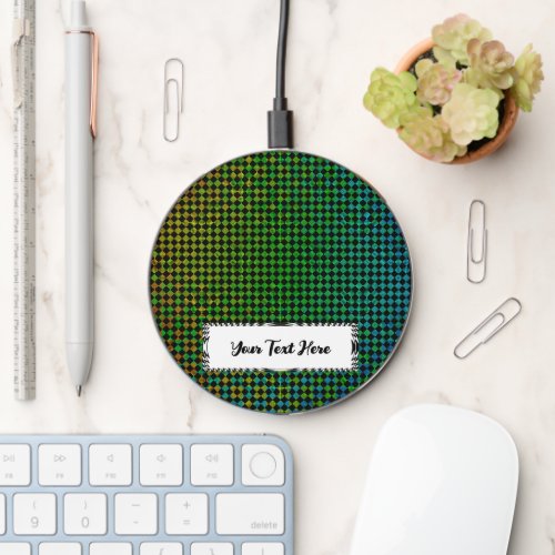 Psycho Checkers by Kenneth Yoncich Wireless Charger