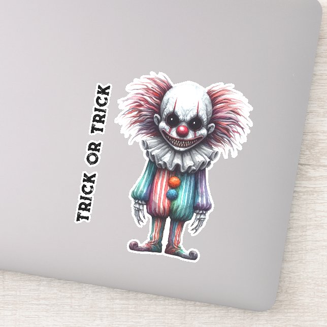 Psycho Clown - Trick or Trick - customize Sticker (Detail)