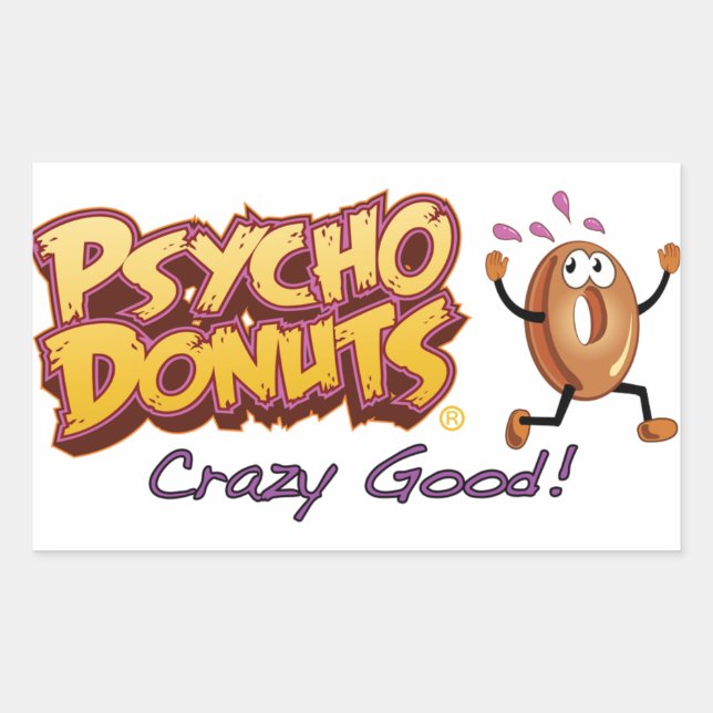 Psycho Donuts Stickers (Front)