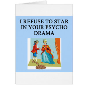 psycho drama queen cards