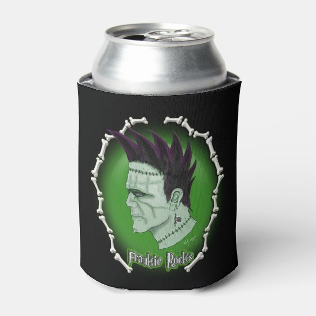 Psycho Frankie Rocks Can Cooler (Can Front)
